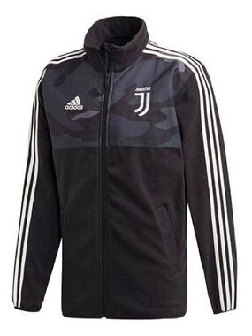 adidas Black & Gray Camo Juventus Track Jacket